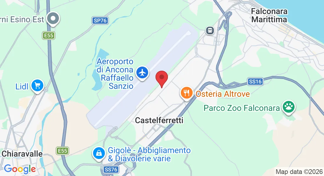 Via del Consorzio, 34, 60015 Falconara Marittima AN, Italia