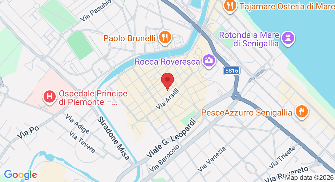 Viale Nazario Sauro, 13, 60019 Senigallia AN, Italia
