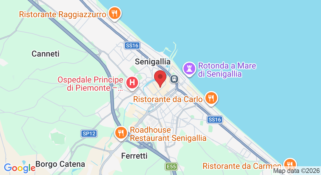 Viale Nazario Sauro, 13, 60019 Senigallia AN, Italia
