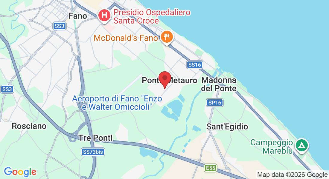 Via E. Mattei, 24, 61032 Fano PU, Italia
