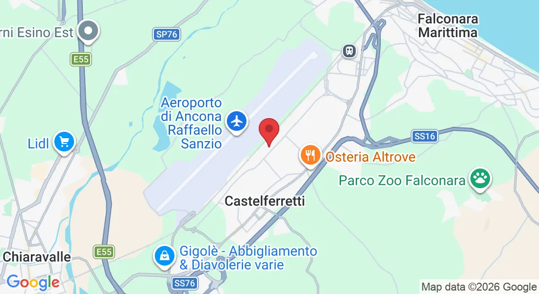 Via del Consorzio, 34, 60015 Falconara Marittima AN, Italia