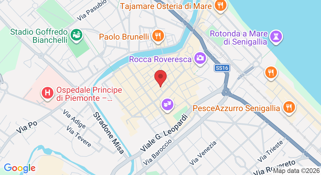 Viale Nazario Sauro, 13, 60019 Senigallia AN, Italia