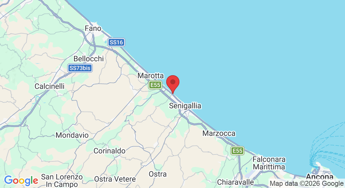 Lungomare Goffredo Mameli, 265, 60019 Senigallia AN, Italia