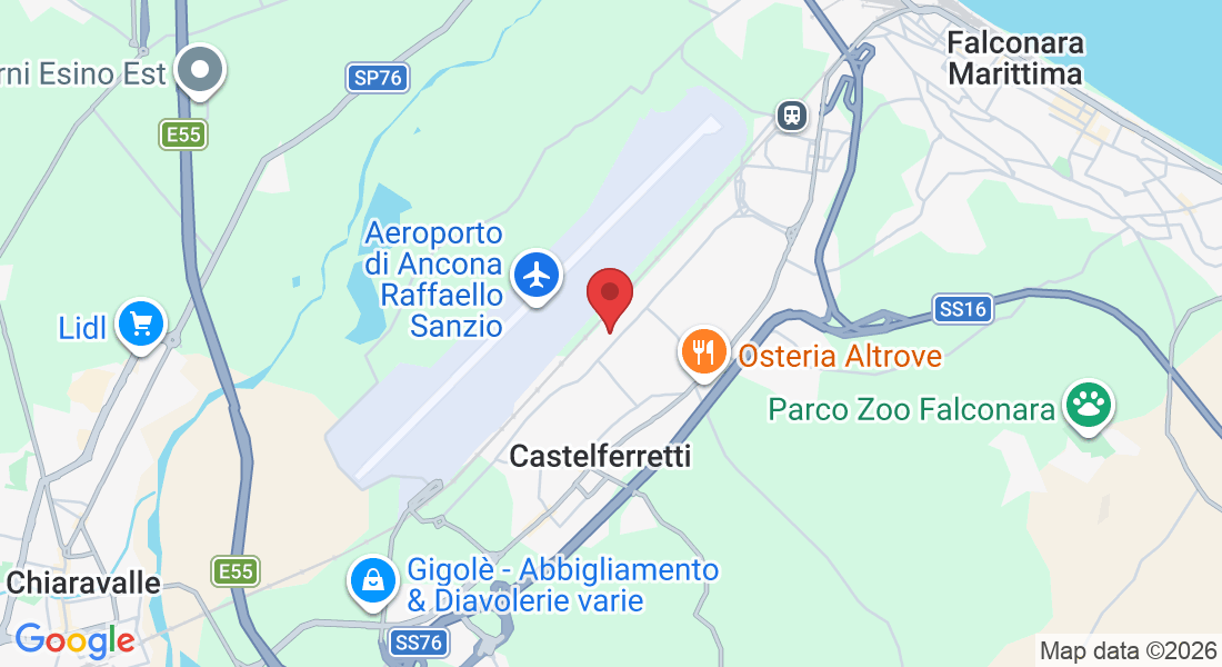 Via del Consorzio, 34, 60015 Falconara Marittima AN, Italia
