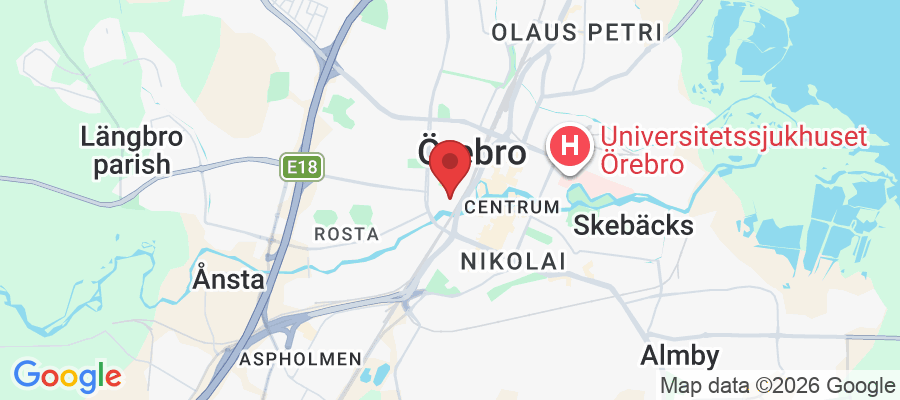 Hagagatan 6, 703 40 Örebro, Sverige