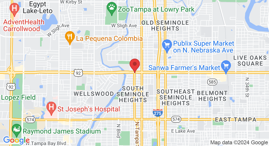 124 W Hillsborough Ave, Tampa, FL 33604, USA
