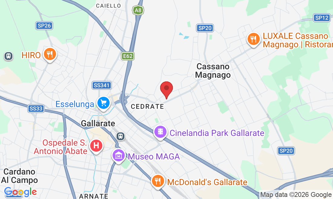 Via Adelaide Ristori, 17, 21013 Gallarate VA, Italia