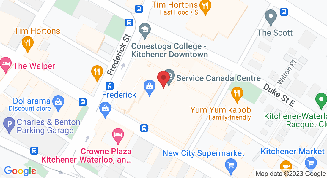 25 Frederick St, Kitchener, ON N2H 6M8, Canada