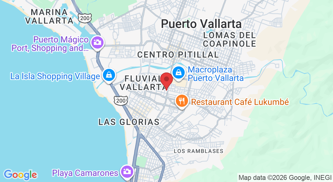 Av. Francisco Villa 1389 A, Fluvial Vallarta, 48312 Puerto Vallarta, Jal., México