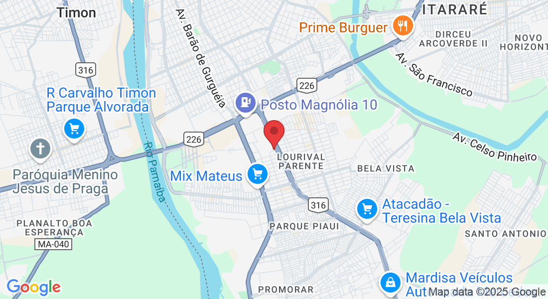 Av. Prefeito Wall Ferraz, 4670 - Parque Jacinta, Teresina - PI, 64040-840, Brazil