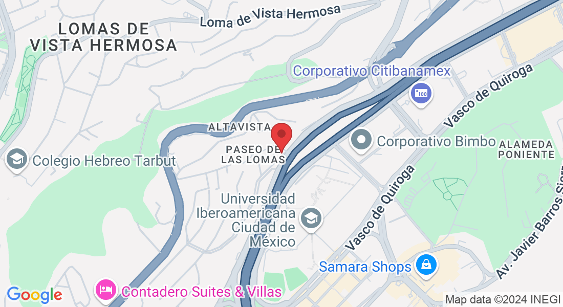 México 134D, Santa Fe, Paseo de las Lomas, Álvaro Obregón, 01330 Ciudad de México, CDMX, Mexico