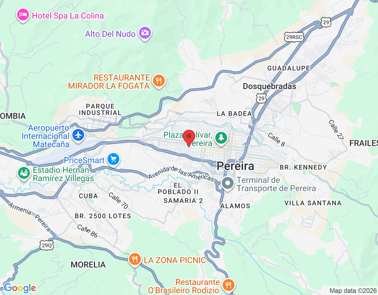 Cra. 9 #30-43, Pereira, Risaralda, Colombia