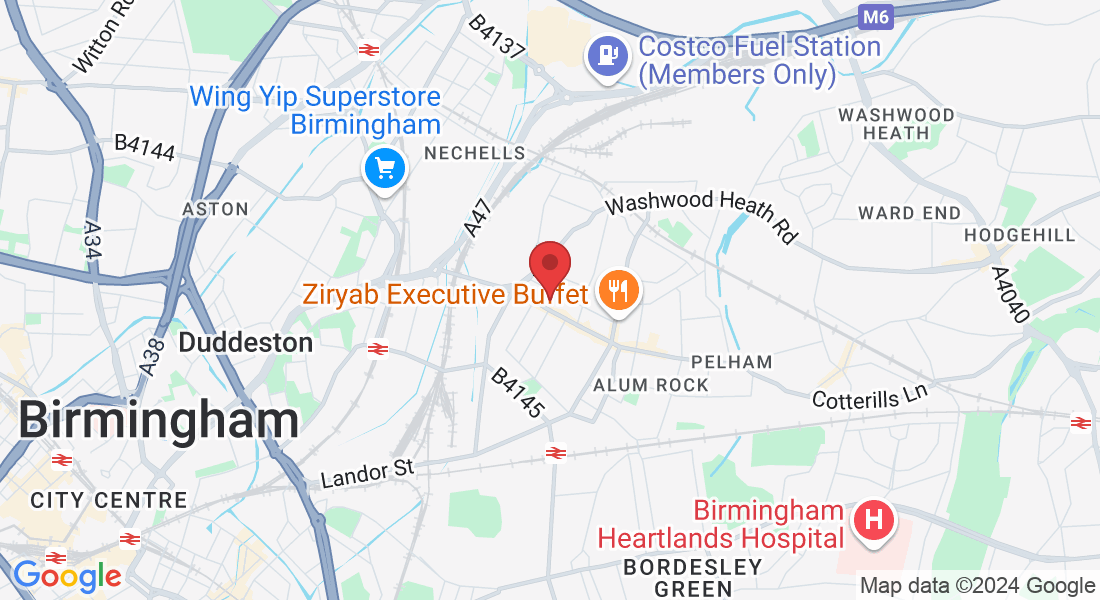 38 Alum Rock Rd, Saltley, Birmingham B8 1JA, UK