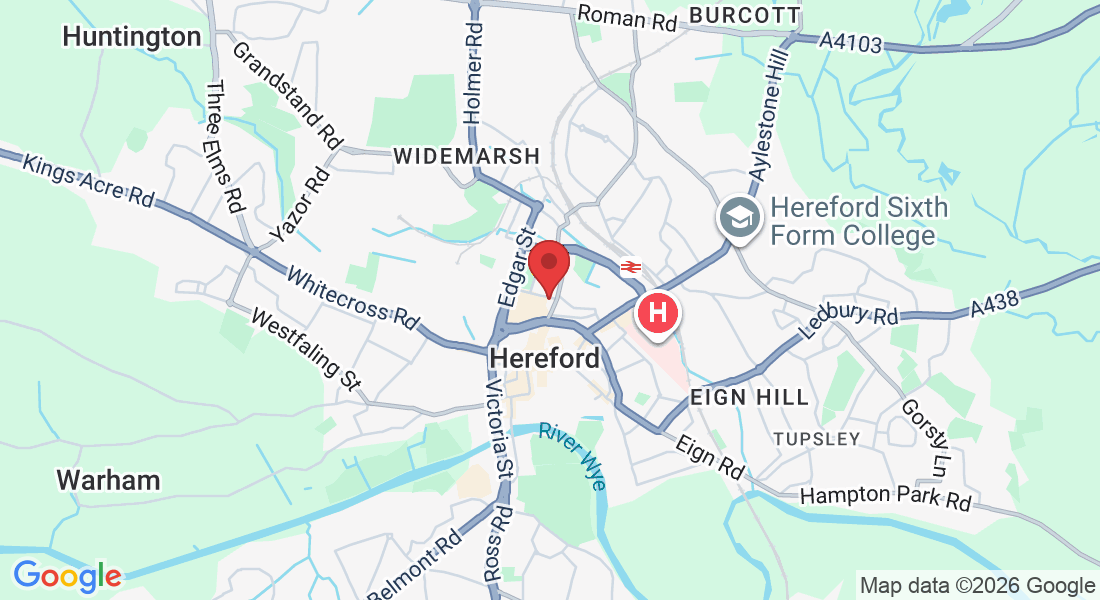 2 Blackfriars St, Hereford HR4 9HS, UK