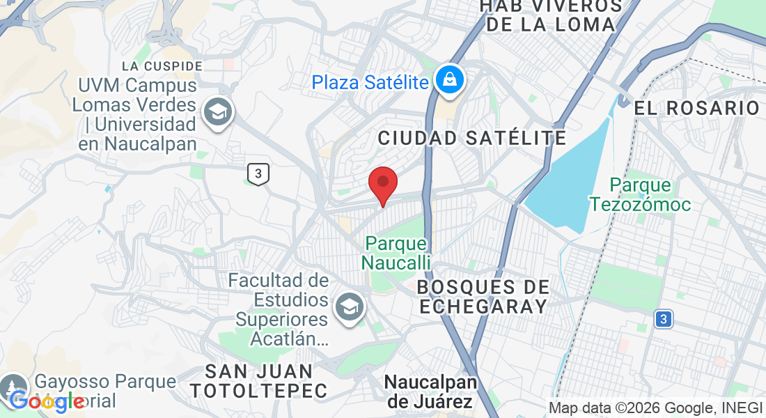Blvd. San Mateo 122, Cd. Satélite, 53140 Naucalpan de Juárez, Méx., México