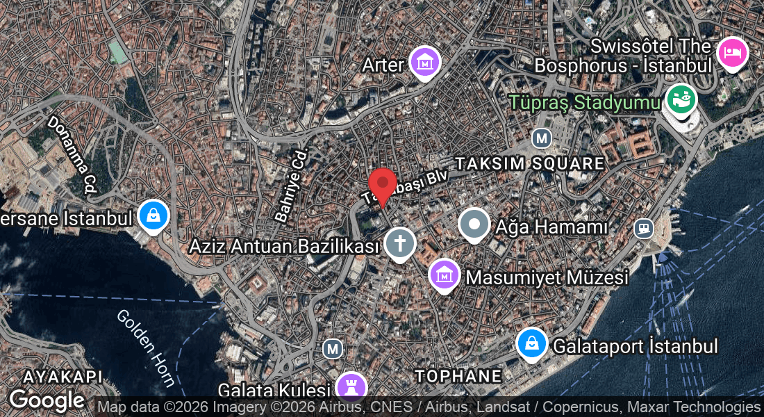 Hüseyinağa, Hamalbaşı Cd., Beyoğlu/İstanbul, Türkiye