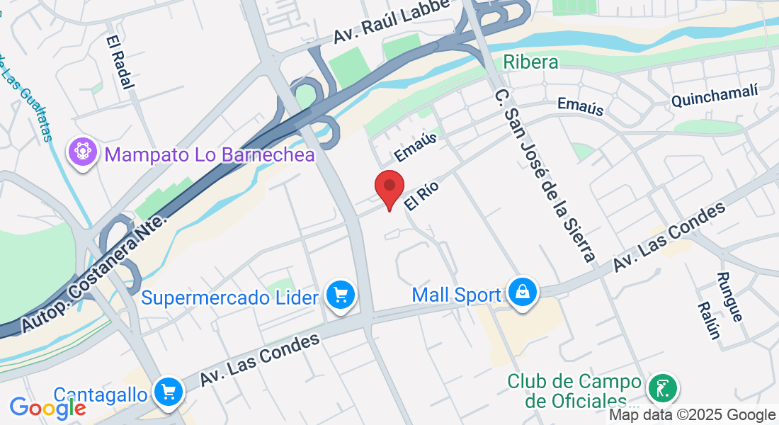 Av. San Josemaría Escrivá de Balaguer 13105, 7690334 Vitacura, Lo Barnechea, Región Metropolitana, Chile