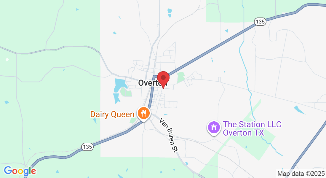 302 E South St, Overton, TX 75684, USA