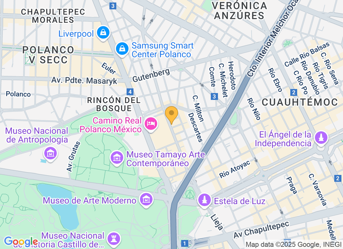 Leibnitz 83, Anzures, Miguel Hidalgo, 11590 Ciudad de México, CDMX, México