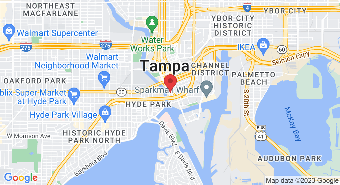 100 Ashley Dr S, Tampa, FL 33602, USA