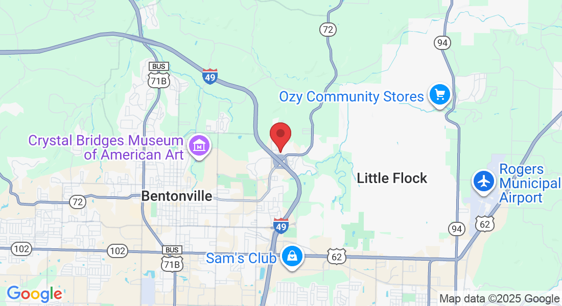 3105 NE 11th St, Bentonville, AR 72712, USA