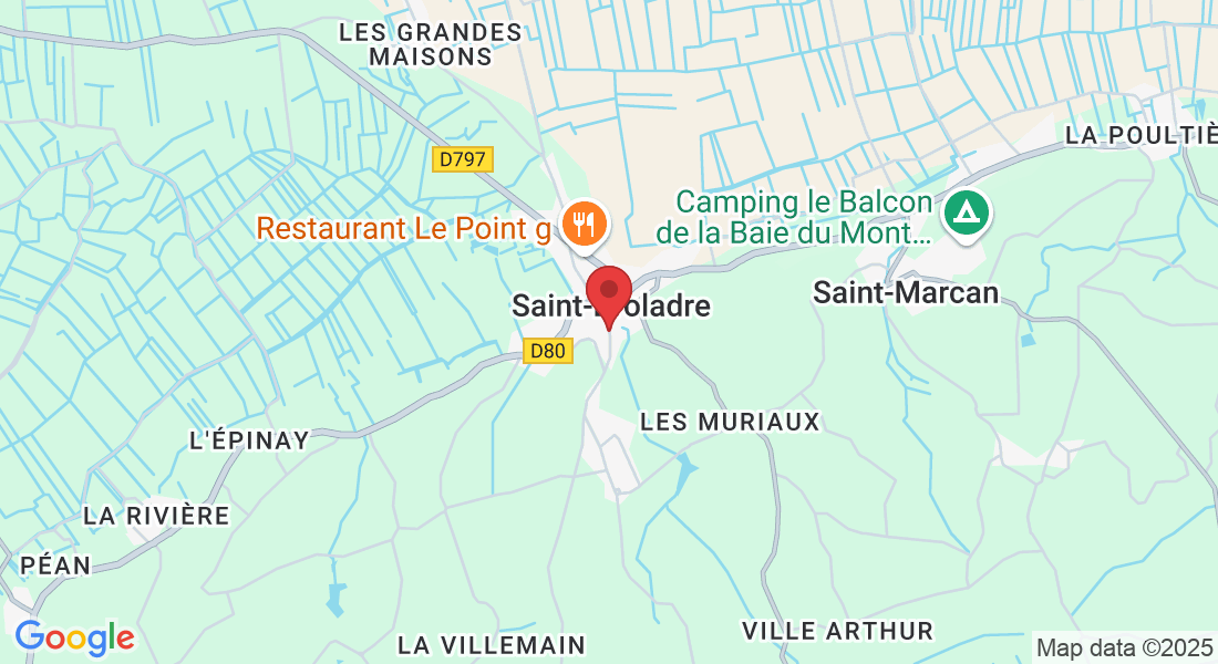 Le Châtel 16 lotissement, 35120 Saint-Broladre, France