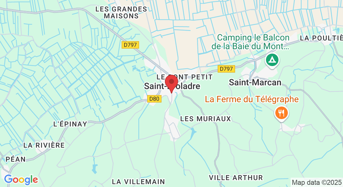 Le Châtel 16 lotissement, 35120 Saint-Broladre, France