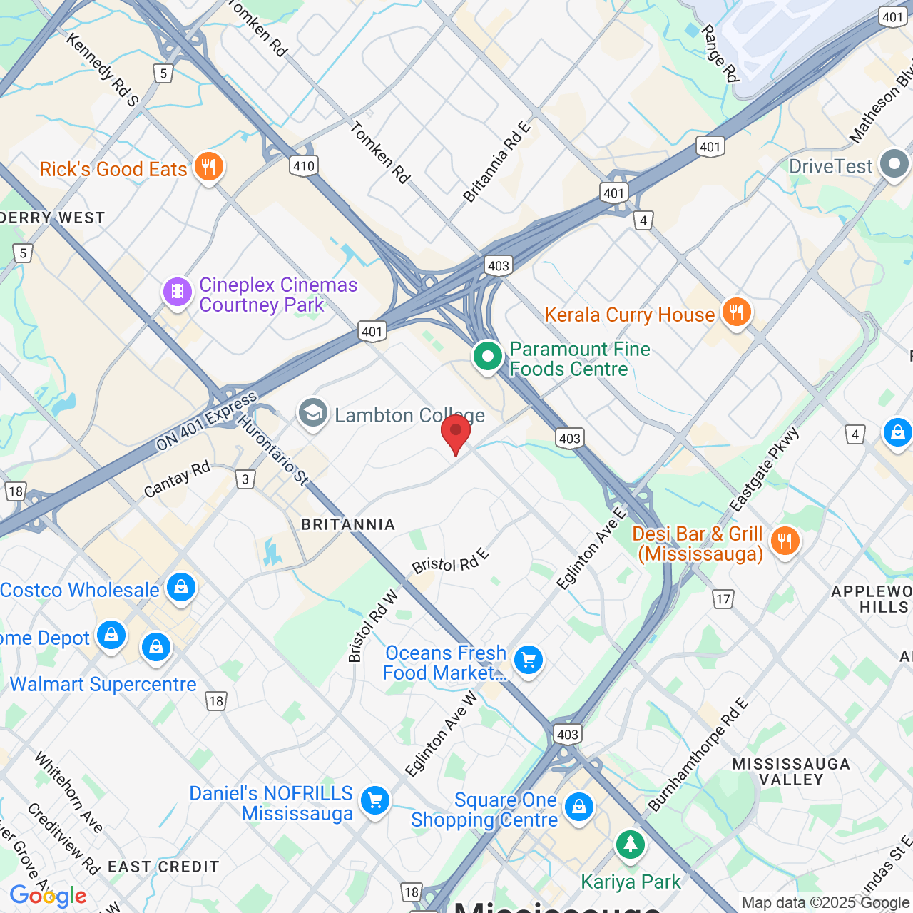 20 Matheson Blvd E, Mississauga, ON L4Z 1X1, Canada