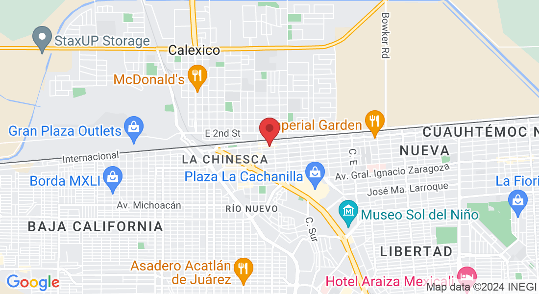 Av. Francisco I. Madero 660, Primera, 21100 Mexicali, B.C., México