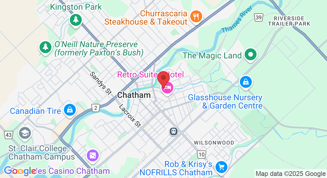 44 William St N, Chatham, ON N7M 4L5, Canada