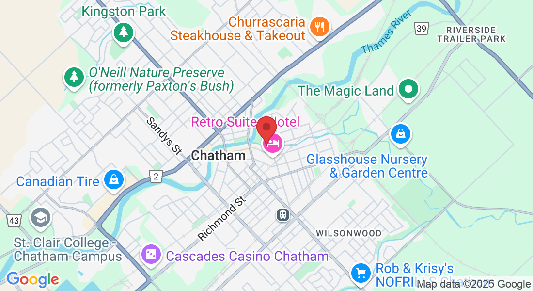 44 William St N, Chatham, ON N7M 4L5, Canada