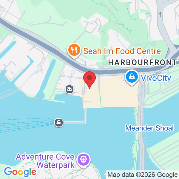 1 Maritime Square 13-01 HarbourFront Centre access from Lift, Lobby B to Level 12 Level 13 via escalator, Singapore 099253