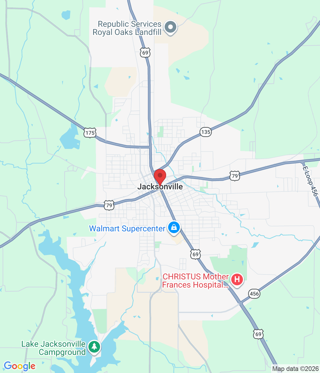 Jacksonville, TX 75766, USA