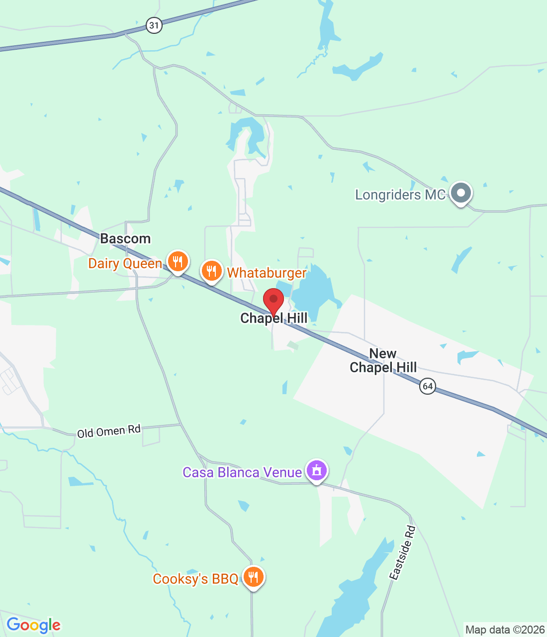 Chapel Hill, TX 75707, USA