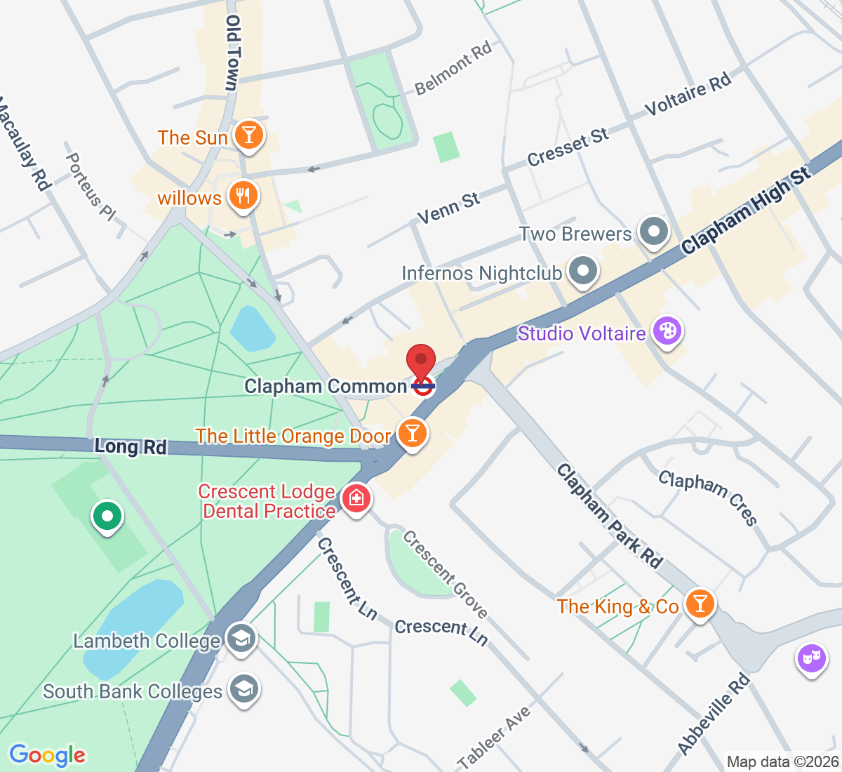 8-1, The Pavement, London SW4 7AJ, UK