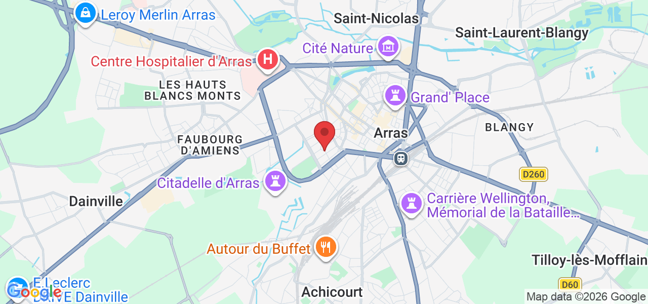 11 Pl. Victor Hugo, 62000 Arras, France