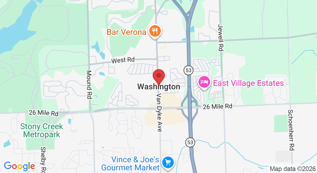 Washington, MI 48094, USA