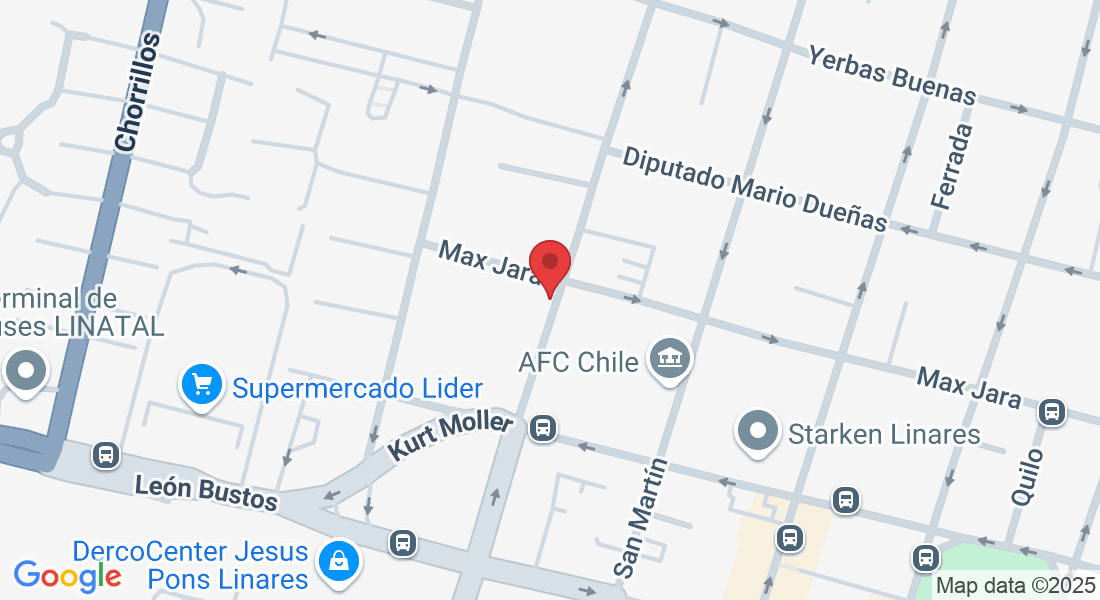 Yungay 681, 3580000 Linares, Maule, Chile