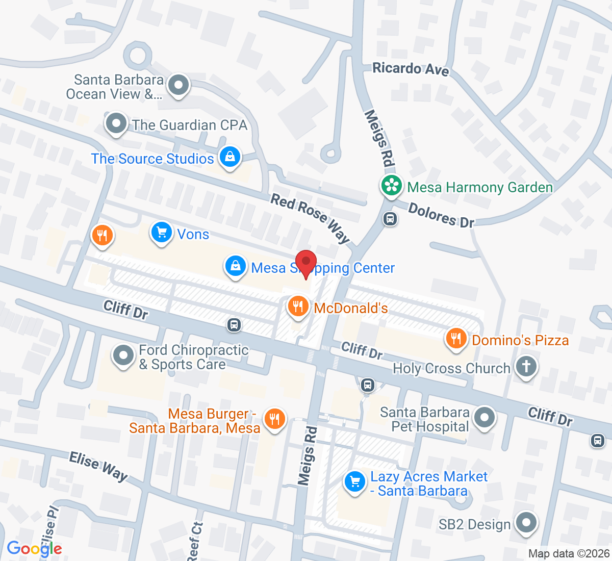 1924 Cliff Dr suite b 16, Santa Barbara, CA 93109, USA