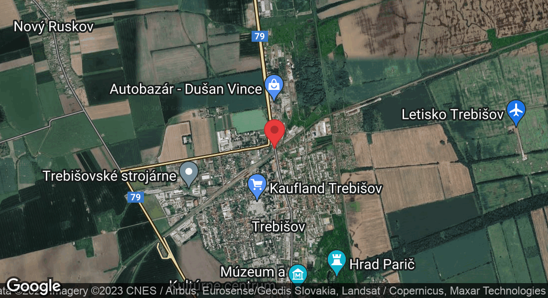 Cukrovarská 36/1, 075 01 Trebišov, Slovensko