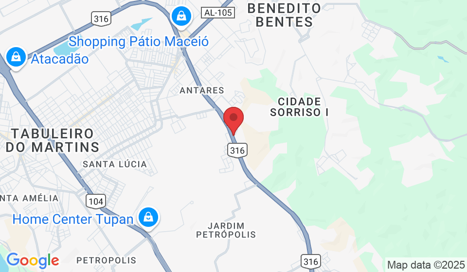 R. Em Projeto A, 6185 - Antares, Maceió - AL, 57083-410, Brazil