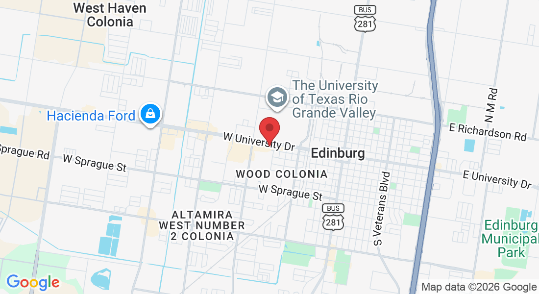1306 W University Dr, Edinburg, TX 78539, USA