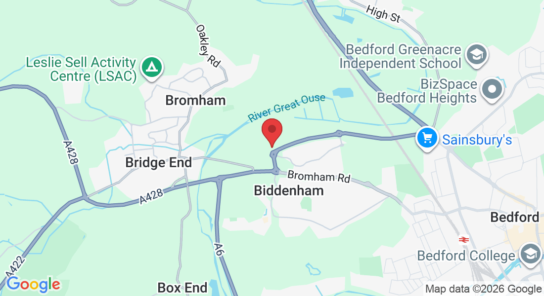 Biddenham Country Park Sports Centre, The Great Ouse Way, Biddenham, Bedford MK40 4WG, UK