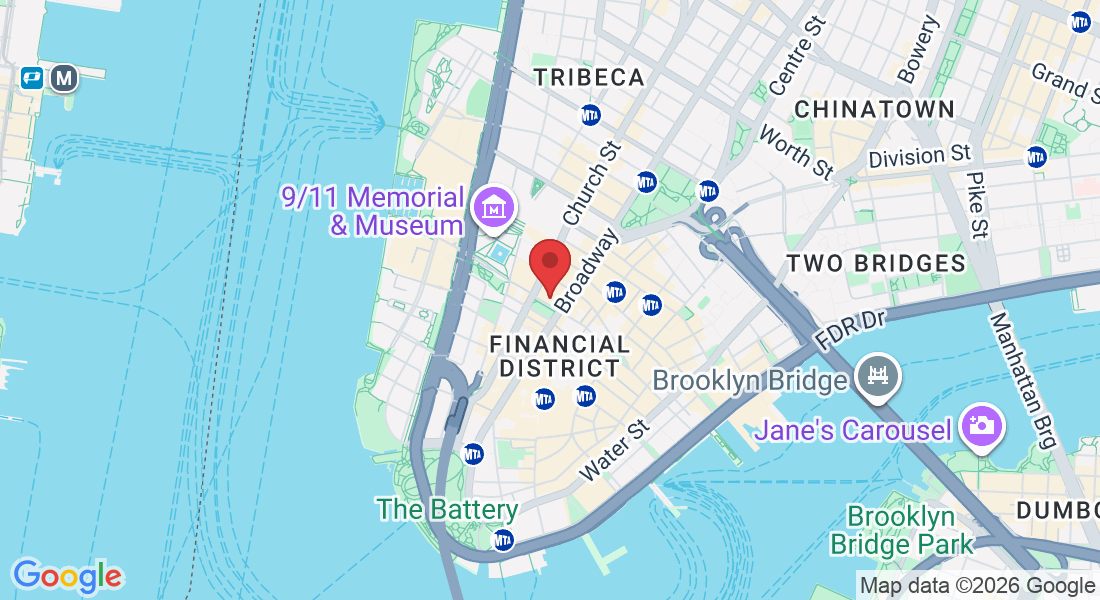 1 Liberty St, New York, NY 10006, USA