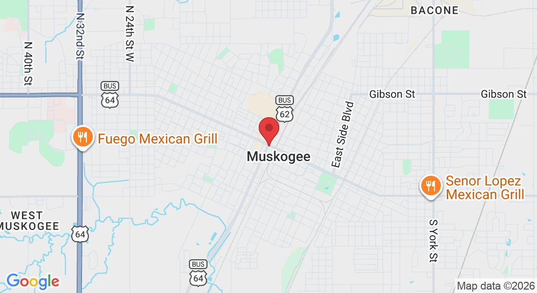 25 W Okmulgee Ave, Muskogee, OK 74401, USA