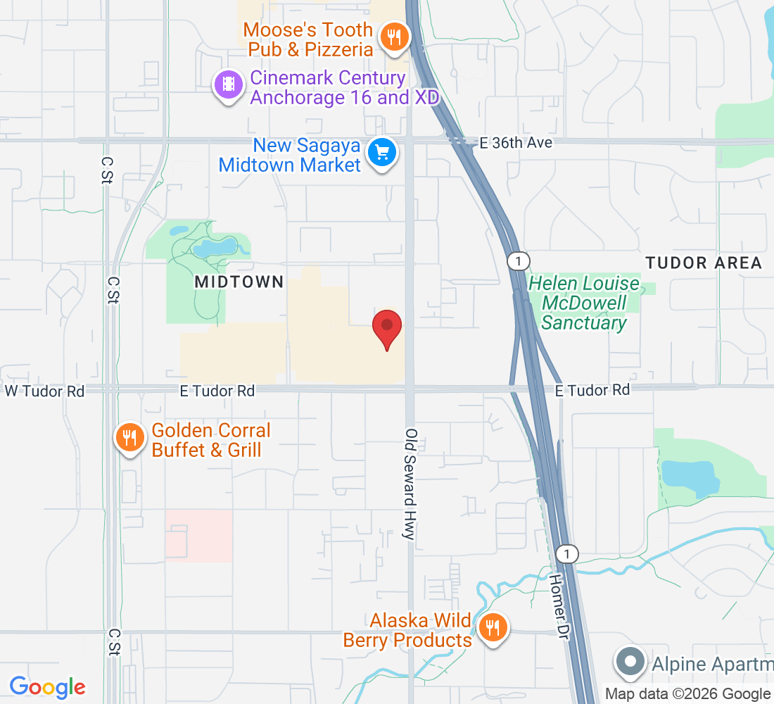 4240 Old Seward Hwy Suites 8 & 9, Anchorage, AK 99503, USA