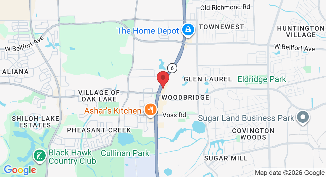 11507 S Texas 6 ste g, Sugar Land, TX 77498, USA