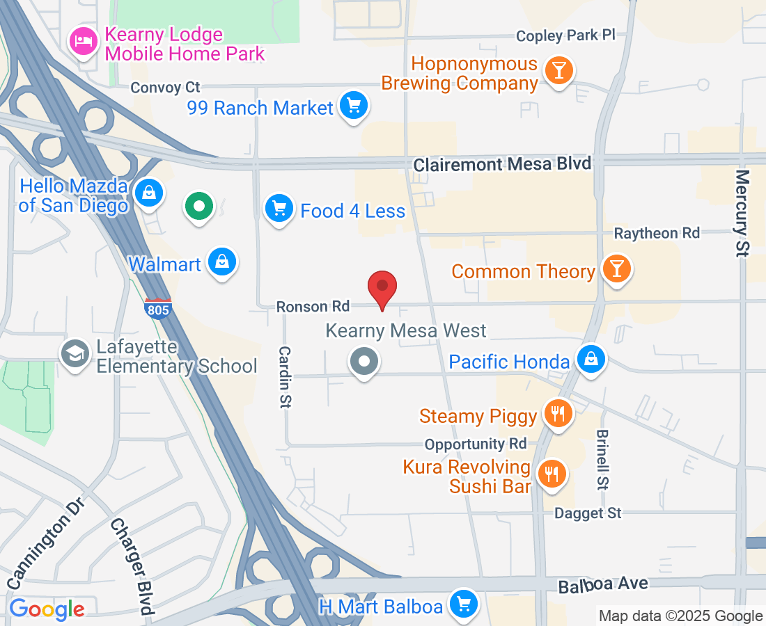 7343 Ronson Rd STE H, San Diego, CA 92111, USA