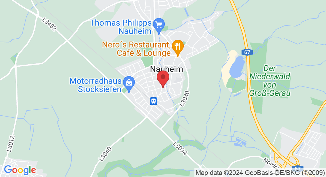 Bahnhofstraße 2, 64569 Nauheim, Deutschland