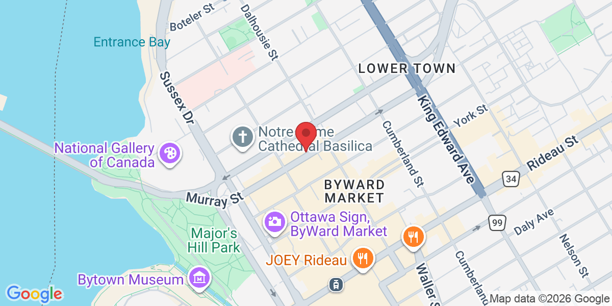 105 Murray St, Ottawa, ON K1N 5M5, Canada